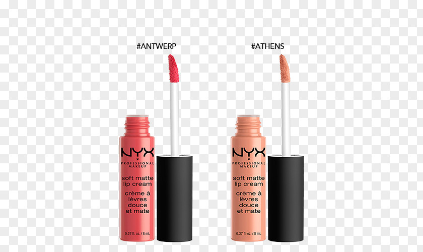 Lipstick Lip Balm NYX Soft Matte Cream Cosmetics PNG