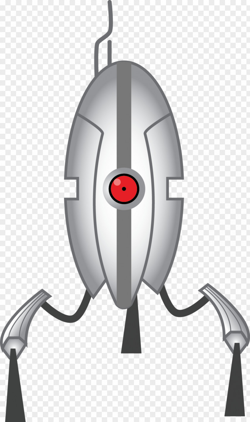 Portal 2 Video Game Turret PNG