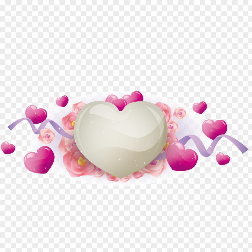 Vector Heart-shaped Confession PNG