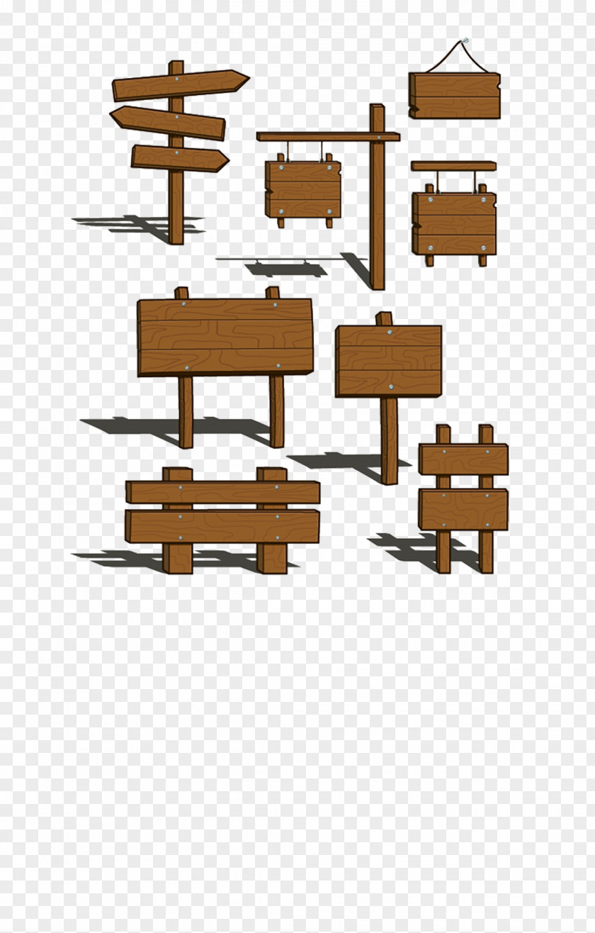 Wood Signs Royalty-free Clip Art PNG