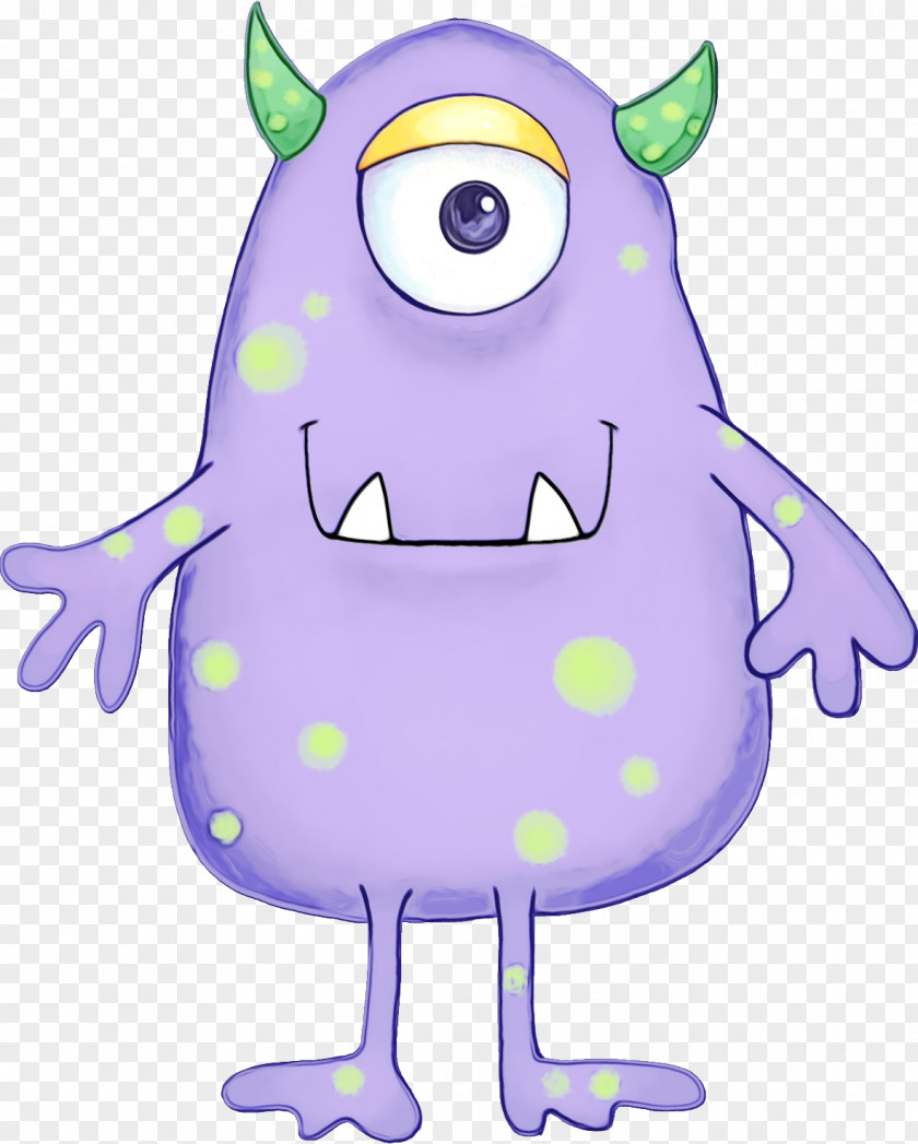 Art Purple Alien Cartoon PNG