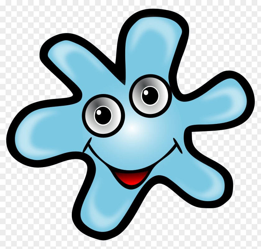 Cartoon Bacteria Microorganism Gut Flora Clip Art PNG