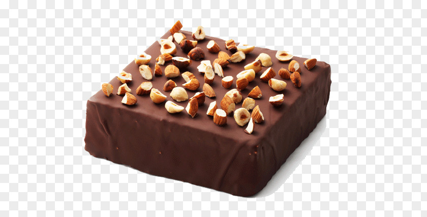 Chocolate Almond Cake Fudge Truffle Praline White PNG