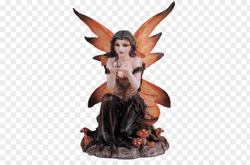 Fairy Tale Crystal Ball Statue Fantasy PNG
