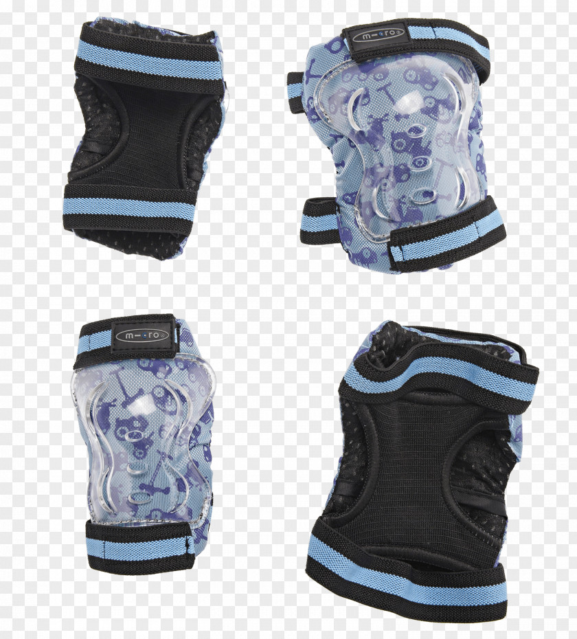 Kick Scooter Elbow Knee Blue Patín PNG