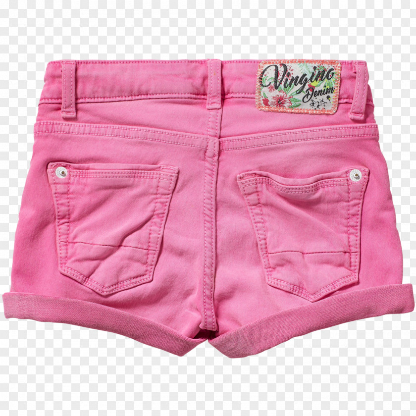 Pink Neon Word Bermuda Shorts Pants Jeans Clothing PNG