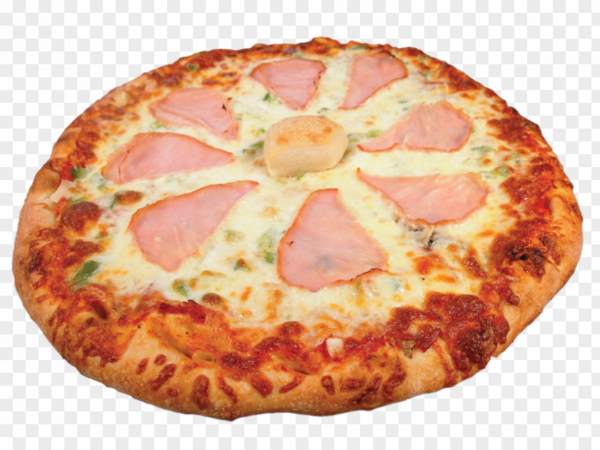 Thin Ham Sicilian Pizza Pepperoni Bella Pizzeria Flammekueche PNG
