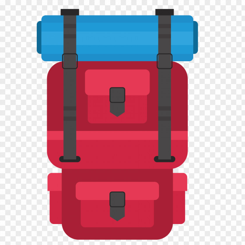 Vector Backpack Box Travel Graphic Design PNG