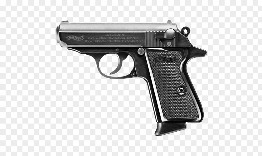 Weapon Pistolet Walther PPK Carl GmbH .380 ACP Semi-automatic Pistol PNG