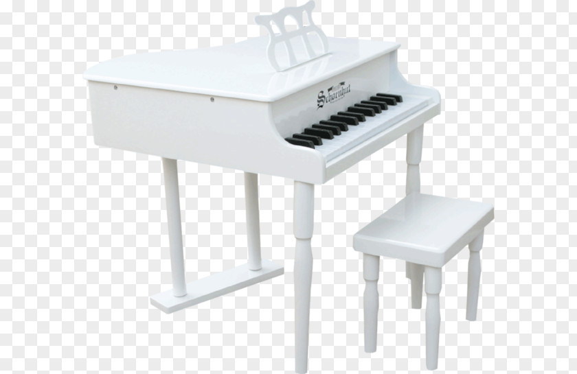 White Piano Grand Toy Steinway & Sons Musical Instrument PNG