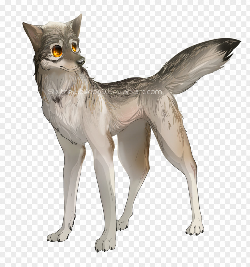 Cat Gray Wolf Fur Snout Tail PNG