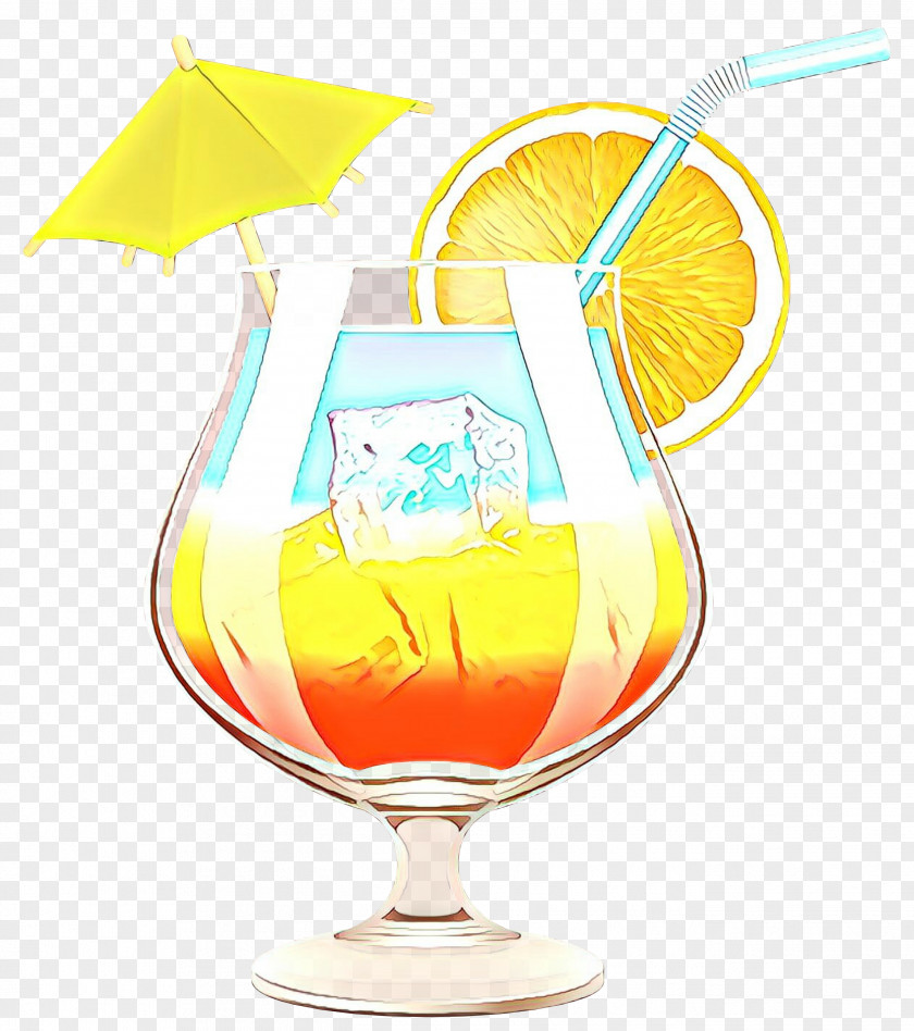 Cocktail Garnish Harvey Wallbanger Non-alcoholic Drink PNG