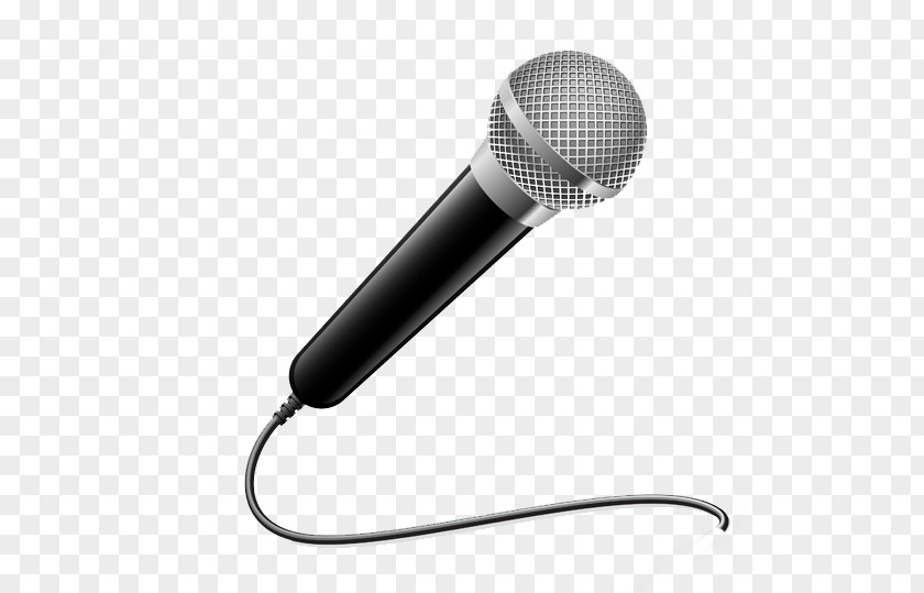 Creative Pull The Spot Free Microphone Drawing Royalty-free PNG