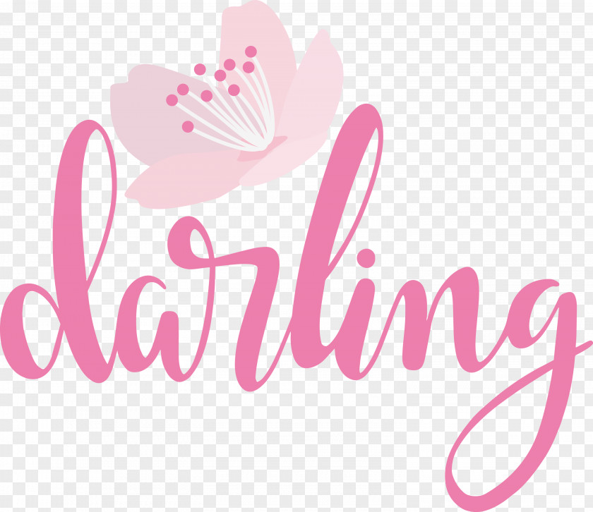 Darling Wedding PNG