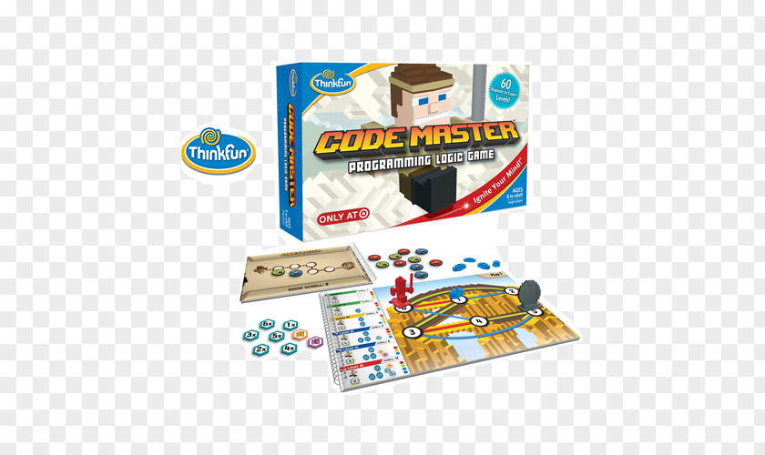 Funny Stress Toys ThinkFun Code Master Board Game Rush Hour Deluxe Jr. PNG