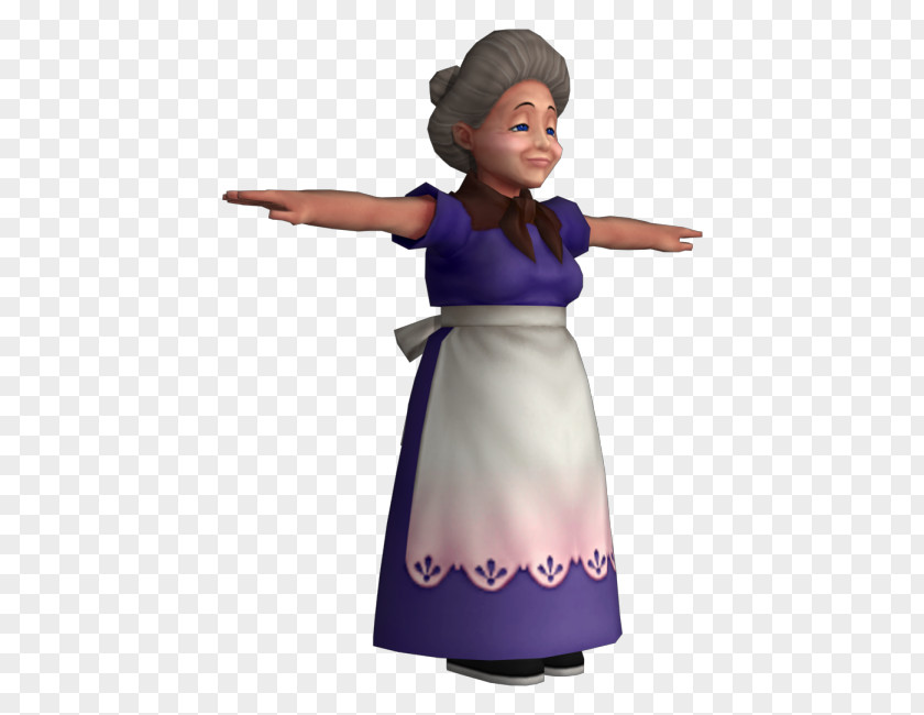 Grandmother Clothing Purple Violet Child Costume PNG