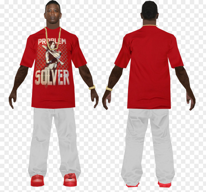 Gucci Mane T-shirt Shoulder Sleeve Outerwear Costume PNG