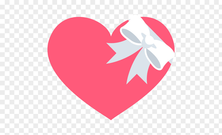 Heart-shaped Ribbon Emoji Sticker Meaning Symbol Heart PNG
