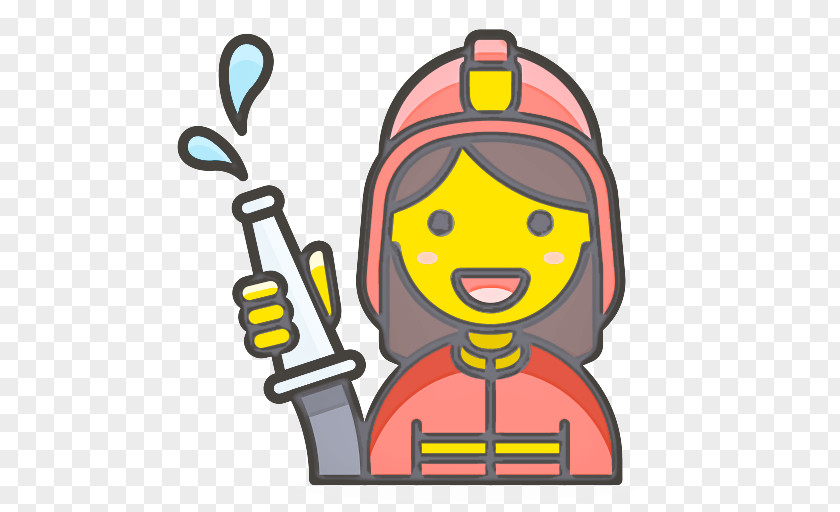 Smile Cartoon Yellow Background PNG
