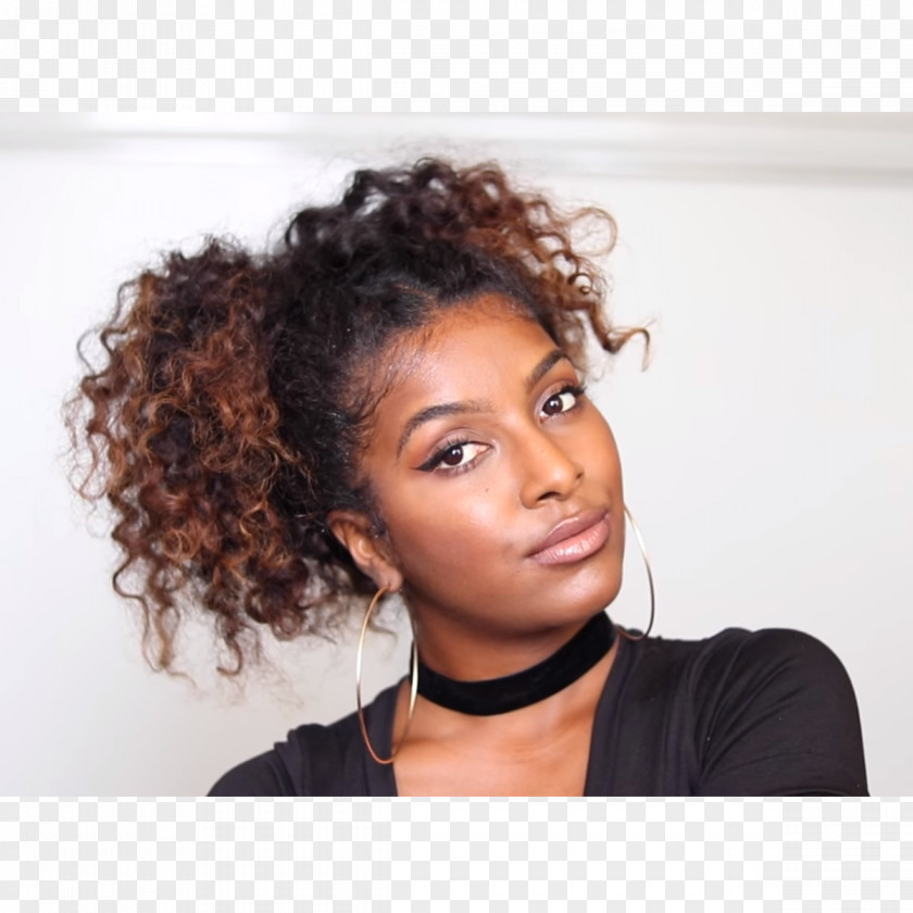 Hair Style Hairstyle Coloring Jheri Curl Brown PNG