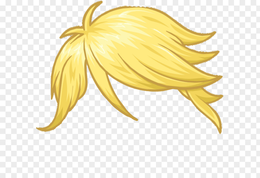 Penguin Club Hairstyle Blond PNG