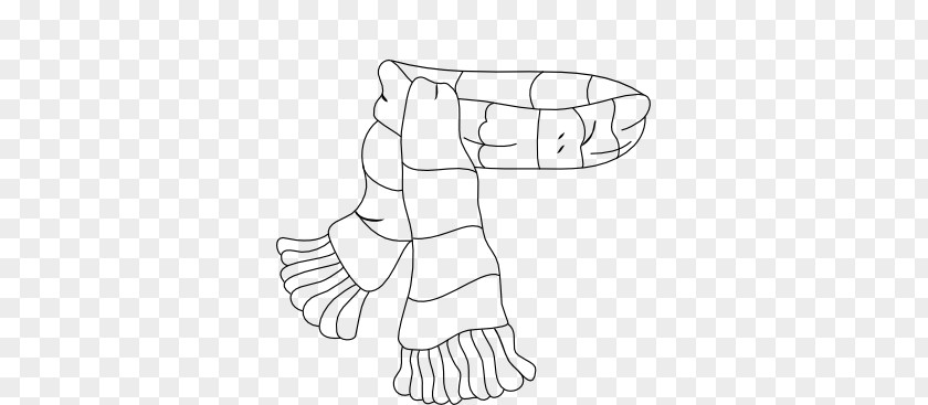 Scarf Drawing Fashion Clothing Glove PNG