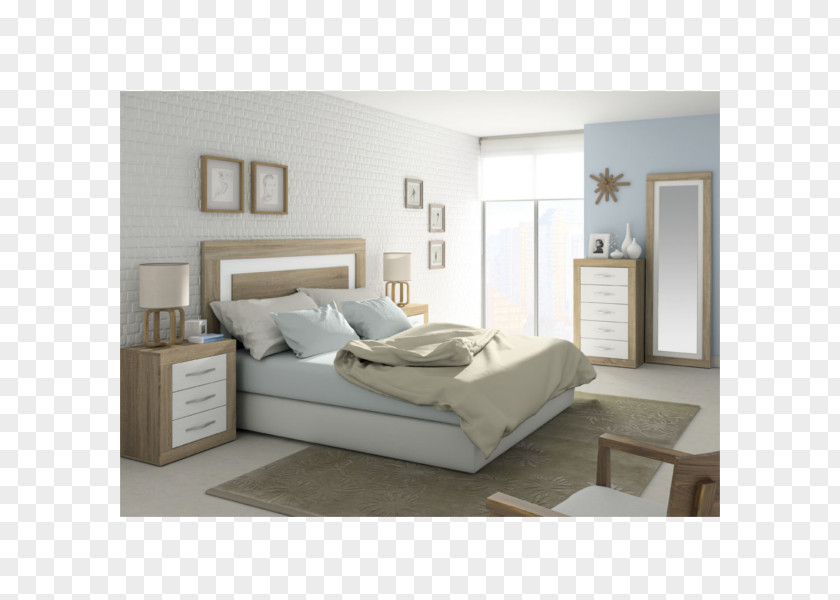 Table Bedside Tables Headboard Bedroom PNG