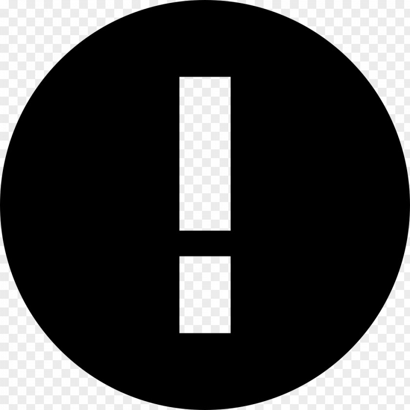 Warning Icon Transparent Exclamation Mark Interjection Full Stop Punctuation PNG