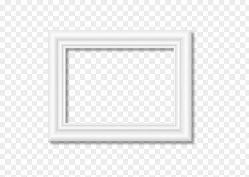 White Frame Black And Pattern PNG