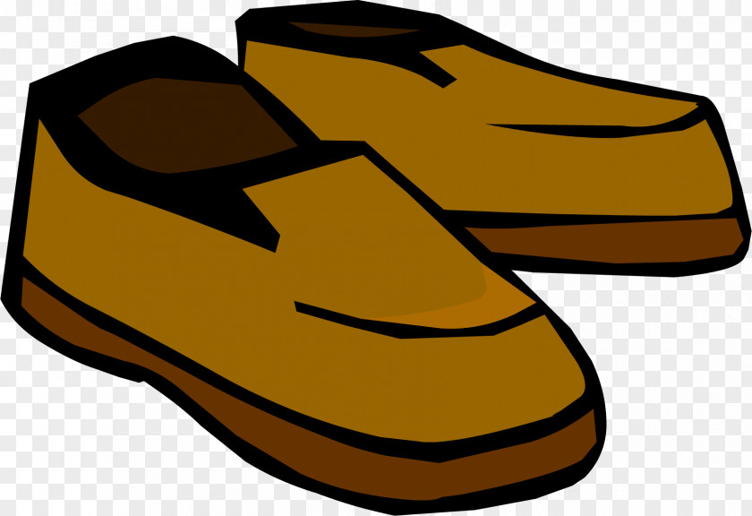 Cartoon Shoes Club Penguin Shoe Sneakers Clip Art PNG