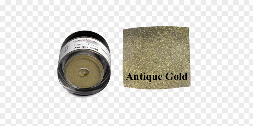 Gold Powder Pigment PNG