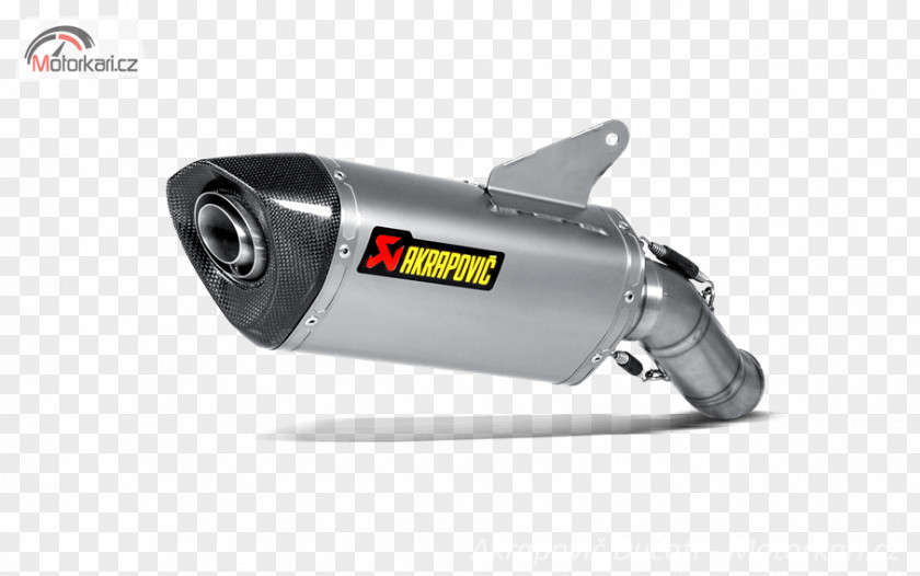 Kari Road Exhaust System Akrapovič Ducati Hypermotard Motorcycle Muffler PNG