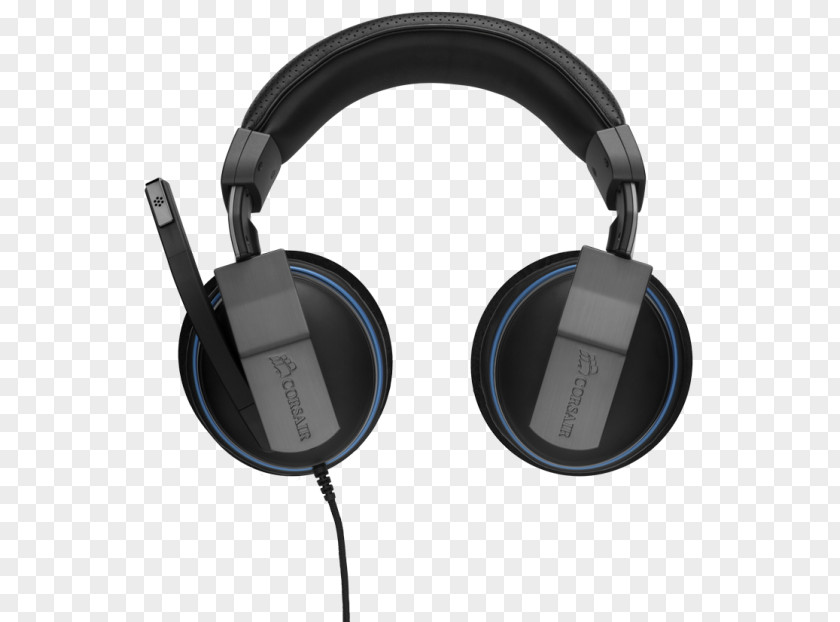 Microphone CORSAIR Vengeance 1500 Dolby 7.1 USB Gaming Headset Headphones Surround Sound PNG
