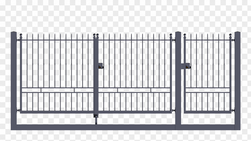 Wrought Iron Gate Door Galvanization PNG