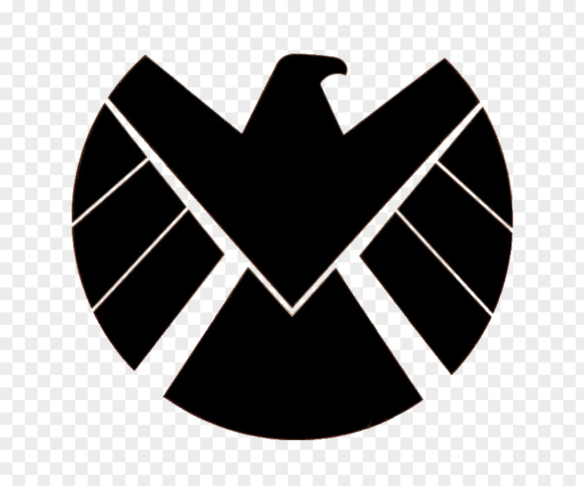 Black Shield S.H.I.E.L.D. Logo Marvel Cinematic Universe Hydra Comics PNG