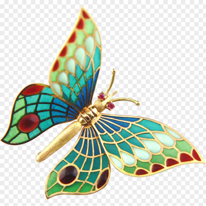 Brooch M. Butterfly Insect Moth Pollinator PNG