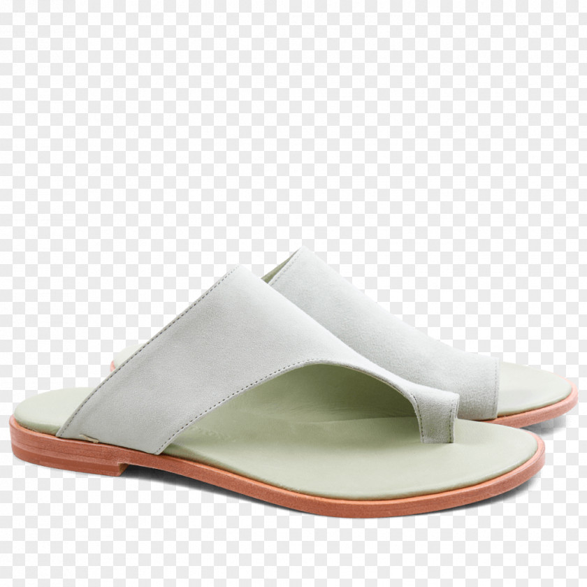 Green Leather Shoes Sandal Suede Shoe Mule Flip-flops PNG