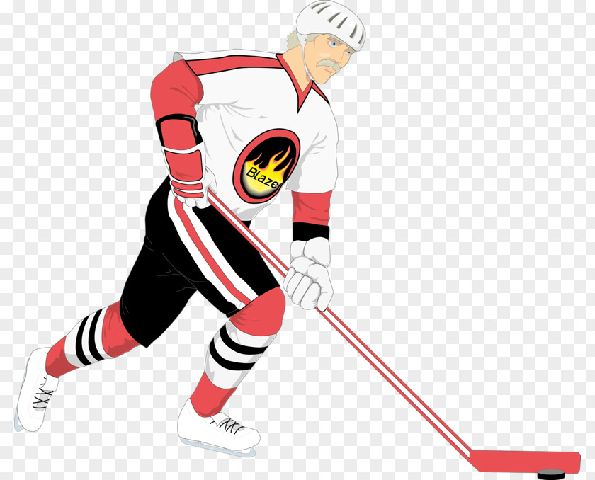Hockey Player Ice Stick Skating Clip Art PNG