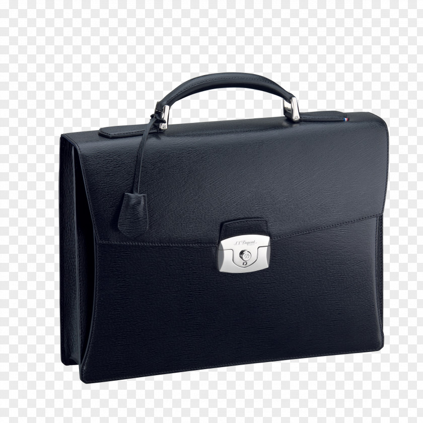 Bag Briefcase Leather Handbag S. T. Dupont Clothing Accessories PNG