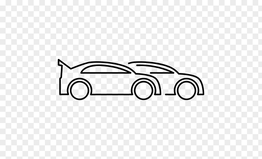 Car Auto Racing Drawing PNG