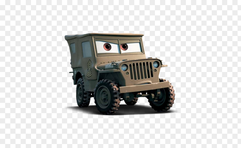 Car Sarge Willys MB Mater Jeep PNG