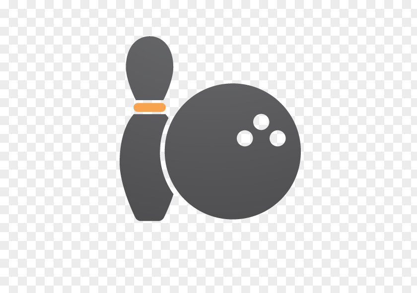 Flat Bowling Ten-pin Icon PNG