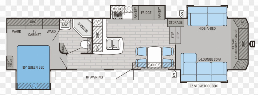 Furniture Floor Plan Caravan Park Campervans Camping PNG