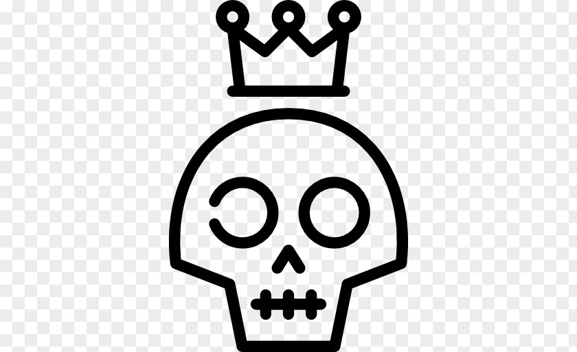 People Skull Icon Design PNG