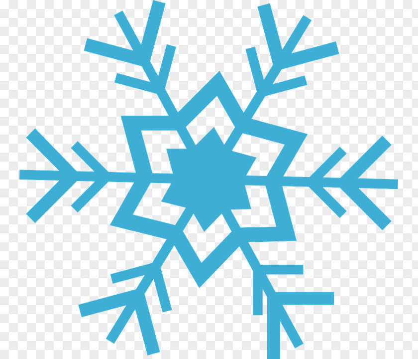Snowflake Clip Art Vector Graphics PNG