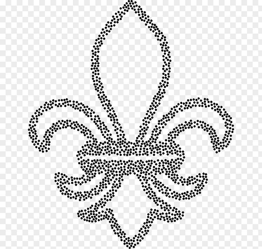 Symbol Line Art Fleur-de-lis Stippling Drawing Clip PNG