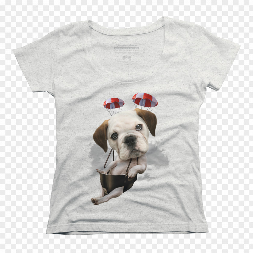 T-shirt Bulldog Dog Breed Canidae Puppy PNG