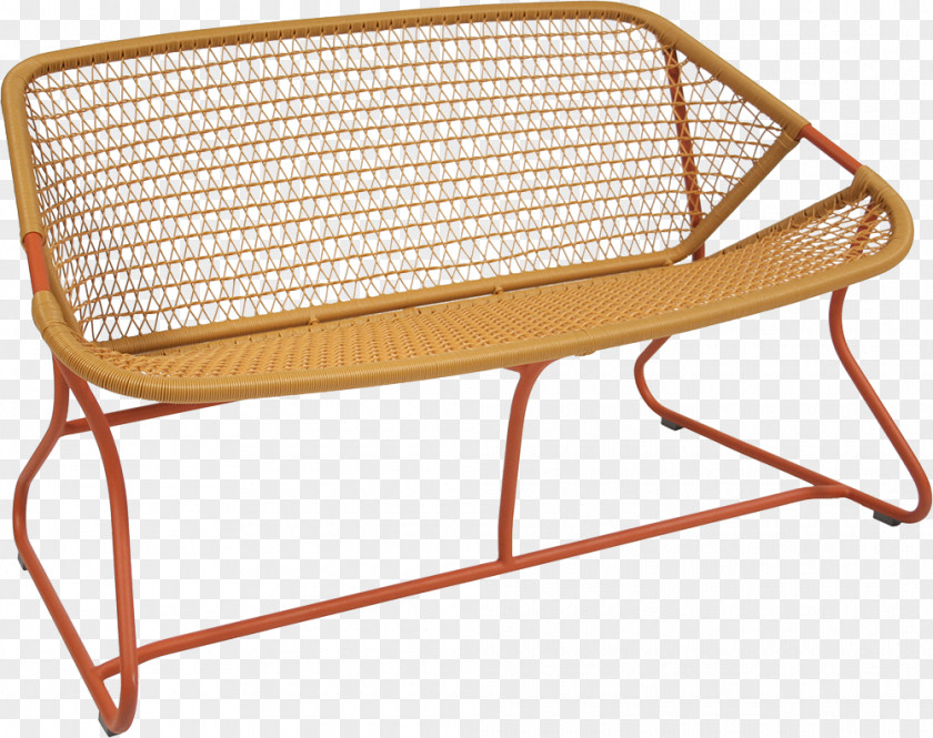 Table Bench 1960s Fermob SA Garden Furniture PNG