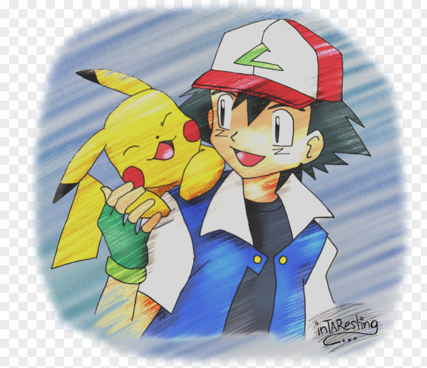 Ash Ketchum And Serena Pikachu Pokémon GO Misty PNG