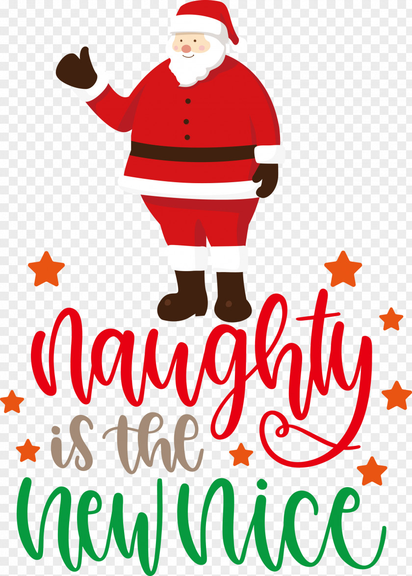 Naughty Chrismtas Santa Claus PNG